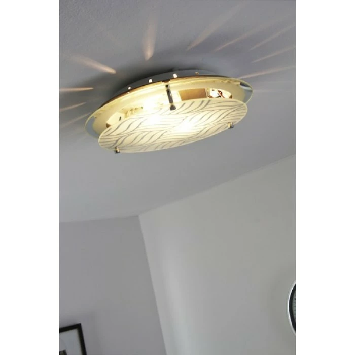 Globo MARIE Deckenleuchte Chrom, 2-flammig 3 Globo MARIE Deckenleuchte Chrom, 2-flammig – Bild 3