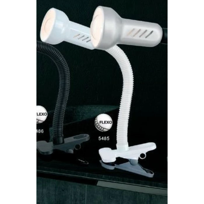 Globo PRACTICA Klemmstrahler Weiß, 1-flammig 1 Globo PRACTICA Klemmstrahler Weiß, 1-flammig