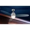 Globo PREMIER Ventilator Nickel-Matt, Edelstahl, 2-flammig