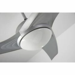 Globo PRIMO Ventilator Silber, Weiß, 2-flammig, Fernbedienung -Bürolampen Verkäufe globo primo ventilator 305 do1 4