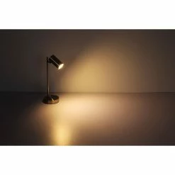 Globo ROBBY Tischleuchte Nickel-Matt, 1-flammig -Bürolampen Verkäufe globo robby tischleuchte 57910t 3