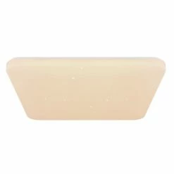 Globo SAJAMA I Deckenleuchte LED Weiß, 1-flammig, Fernbedienung -Bürolampen Verkäufe globo sajama i deckenleuchte 41348 30sqsh 2