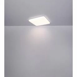 Globo SAJAMA I Deckenleuchte LED Weiß, 1-flammig, Fernbedienung -Bürolampen Verkäufe globo sajama i deckenleuchte 41348 30sqsh 9