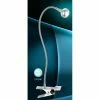 Globo SERPENT Klemmstrahler LED Nickel-Matt, 1-flammig