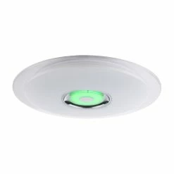 Globo TUNE Deckenleuchte LED Weiß, 2-flammig, Fernbedienung, Farbwechsler -Bürolampen Verkäufe globo tune deckenleuchte 41341 36 6