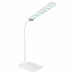 Globo URANO Tischleuchte LED Weiß, 1-flammig -Bürolampen Verkäufe globo urano tischleuchte 58419 4