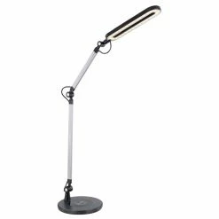 Globo URSINO Tischleuchte LED Schwarz, 1-flammig