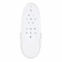 Globo VERLOSA Deckenventilator LED Nickel-Matt, 1-flammig, Fernbedienung -Bürolampen Verkäufe globo verlosa deckenventilator 03642 10