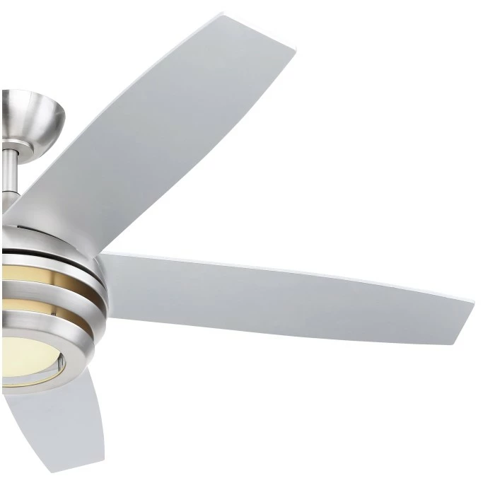 Globo VIVIANA Deckenventilator LED Nickel-Matt, 1-flammig, Fernbedienung 3 Globo VIVIANA Deckenventilator LED Nickel-Matt, 1-flammig, Fernbedienung – Bild 3