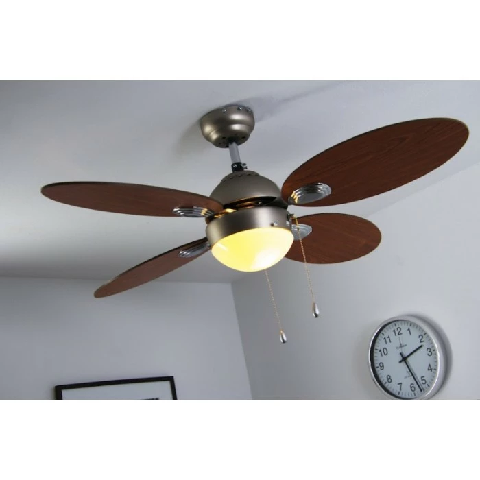 Globo WADE Ventilator Nickel-Matt, Edelstahl, 1-flammig 12 Globo WADE Ventilator Nickel-Matt, Edelstahl, 1-flammig – Bild 12