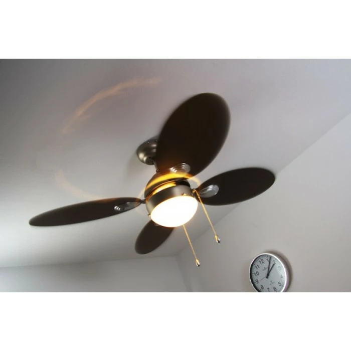 Globo WADE Ventilator Nickel-Matt, Edelstahl, 1-flammig 7 Globo WADE Ventilator Nickel-Matt, Edelstahl, 1-flammig – Bild 7