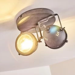 Hofstein Glostrup Deckenleuchte LED Grau, 2-flammig -Bürolampen Verkäufe glostrup deckenleuchte h3293904 do1 3