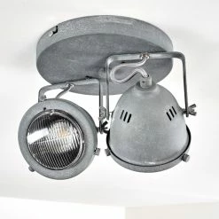 Hofstein Glostrup Deckenleuchte LED Grau, 2-flammig -Bürolampen Verkäufe glostrup deckenleuchte h3293904 do1 5