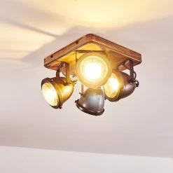 Hofstein Glostrup Deckenleuchte Edelstahl, Braun, 4-flammig 28 Hofstein Glostrup Deckenleuchte Edelstahl, Braun, 4-flammig -Bürolampen Verkäufe glostrup deckenleuchte h3335758 do1 10