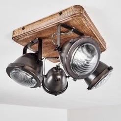 Hofstein Glostrup Deckenleuchte Edelstahl, Braun, 4-flammig 30 Hofstein Glostrup Deckenleuchte Edelstahl, Braun, 4-flammig -Bürolampen Verkäufe glostrup deckenleuchte h3335758 do1 12