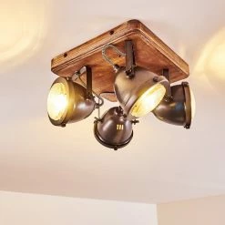 Hofstein Glostrup Deckenleuchte Edelstahl, Braun, 4-flammig 21 Hofstein Glostrup Deckenleuchte Edelstahl, Braun, 4-flammig -Bürolampen Verkäufe glostrup deckenleuchte h3335758 do1 3