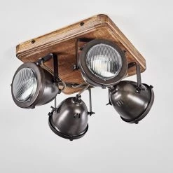 Hofstein Glostrup Deckenleuchte Edelstahl, Braun, 4-flammig 22 Hofstein Glostrup Deckenleuchte Edelstahl, Braun, 4-flammig -Bürolampen Verkäufe glostrup deckenleuchte h3335758 do1 4