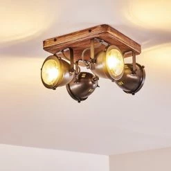 Hofstein Glostrup Deckenleuchte Edelstahl, Braun, 4-flammig 23 Hofstein Glostrup Deckenleuchte Edelstahl, Braun, 4-flammig -Bürolampen Verkäufe glostrup deckenleuchte h3335758 do1 5