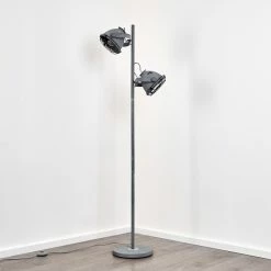 Hofstein Glostrup Stehleuchte Grau, 2-flammig -Bürolampen Verkäufe glostrup stehleuchte h3335772 do1 18