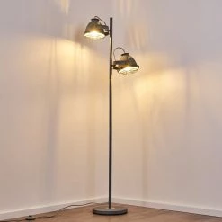 Hofstein Glostrup Stehleuchte Grau, 2-flammig -Bürolampen Verkäufe glostrup stehleuchte h3335772 do1 2