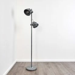 Hofstein Glostrup Stehleuchte Grau, 2-flammig -Bürolampen Verkäufe glostrup stehleuchte h3335772 do1 21
