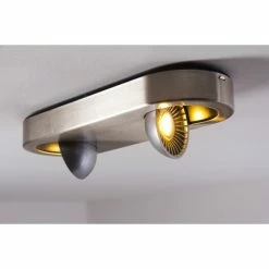 Hofstein Granada Deckenleuchte LED Nickel-Matt, 2-flammig 41 Hofstein Granada Deckenleuchte LED Nickel-Matt, 2-flammig -Bürolampen Verkäufe granada deckenleuchte h3002278 14