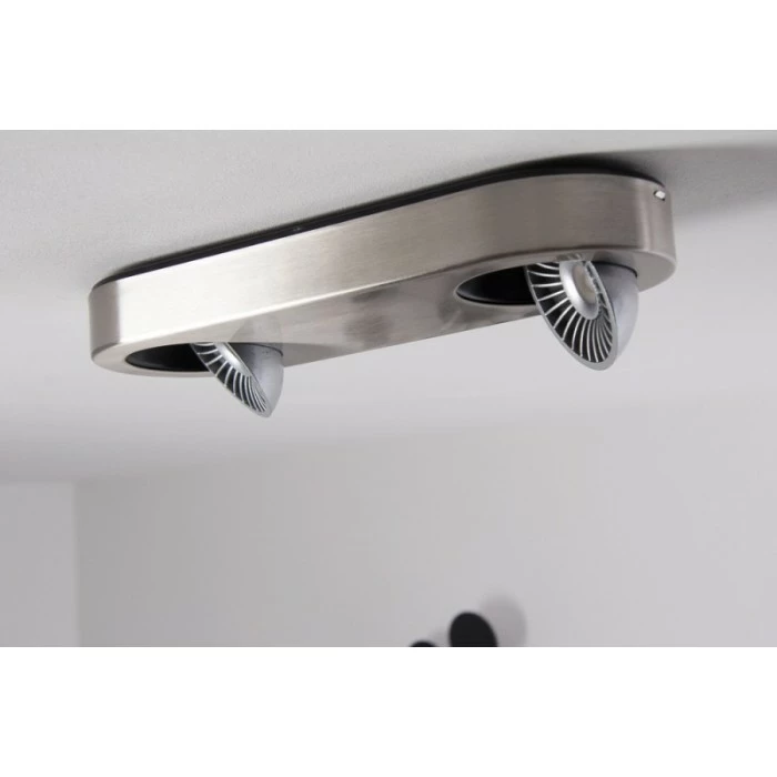 Hofstein Granada Deckenleuchte LED Nickel-Matt, 2-flammig 19 Hofstein Granada Deckenleuchte LED Nickel-Matt, 2-flammig – Bild 19