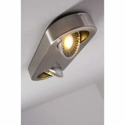 Hofstein Granada Deckenleuchte LED Nickel-Matt, 2-flammig 50 Hofstein Granada Deckenleuchte LED Nickel-Matt, 2-flammig -Bürolampen Verkäufe granada deckenleuchte h3002278 23