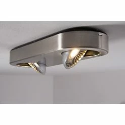 Hofstein Granada Deckenleuchte LED Nickel-Matt, 2-flammig 51 Hofstein Granada Deckenleuchte LED Nickel-Matt, 2-flammig -Bürolampen Verkäufe granada deckenleuchte h3002278 24