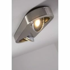 Hofstein Granada Deckenleuchte LED Nickel-Matt, 2-flammig 52 Hofstein Granada Deckenleuchte LED Nickel-Matt, 2-flammig -Bürolampen Verkäufe granada deckenleuchte h3002278 25