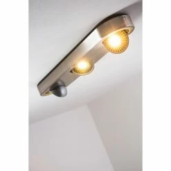 Hofstein Granada Deckenleuchte LED Nickel-Matt, 3-flammig -Bürolampen Verkäufe granada deckenleuchte h3002285 14