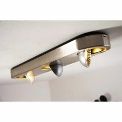 Hofstein Granada Deckenleuchte LED Nickel-Matt, 3-flammig -Bürolampen Verkäufe granada deckenleuchte h3002285 3