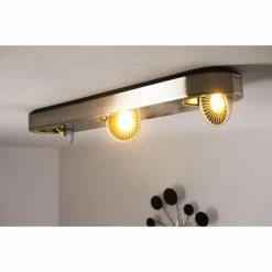Hofstein Granada Deckenleuchte LED Nickel-Matt, 3-flammig -Bürolampen Verkäufe granada deckenleuchte h3002285 6