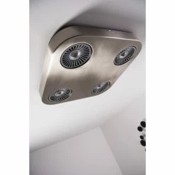 Hofstein Granada Deckenleuchte LED Nickel-Matt, 4-flammig -Bürolampen Verkäufe granada deckenleuchte h3002292 19