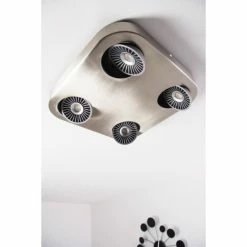 Hofstein Granada Deckenleuchte LED Nickel-Matt, 4-flammig -Bürolampen Verkäufe granada deckenleuchte h3002292 23