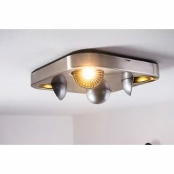 Hofstein Granada Deckenleuchte LED Nickel-Matt, 4-flammig -Bürolampen Verkäufe granada deckenleuchte h3002292 4