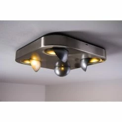 Hofstein Granada Deckenleuchte LED Nickel-Matt, 4-flammig -Bürolampen Verkäufe granada deckenleuchte h3002292 5
