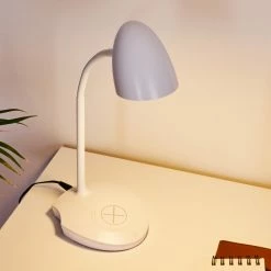 Hofstein Grenoble Tischleuchte LED Weiß, 1-flammig -Bürolampen Verkäufe grenoble tischleuchte h3371763 12