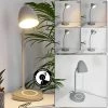 Hofstein Grenoble Tischleuchte LED Grau, 1-flammig