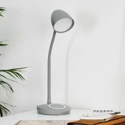 Hofstein Grenoble Tischleuchte LED Grau, 1-flammig -Bürolampen Verkäufe grenoble tischleuchte h3371787 16