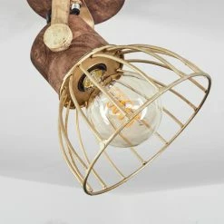 Hofstein Grunnfjord Deckenleuchte Gold, Holz dunkel, 1-flammig 22 Hofstein Grunnfjord Deckenleuchte Gold, Holz dunkel, 1-flammig -Bürolampen Verkäufe grunnfjord deckenleuchte h3442456 10