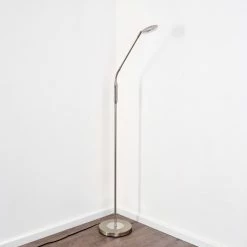 Hofstein Gulkana Stehleuchte LED Nickel-Matt, 1-flammig, Farbwechsler -Bürolampen Verkäufe gulkana stehleuchte h3306604 15