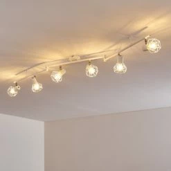 Hofstein Gullspang Deckenleuchte Weiß, 6-flammig -Bürolampen Verkäufe gullspang deckenleuchte h3348710 4