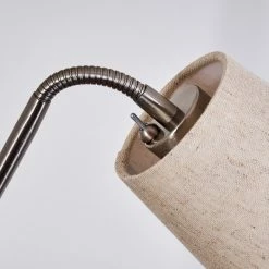 Hofstein Gunstock Stehleuchte Nickel glänzend, 2-flammig -Bürolampen Verkäufe gunstock stehleuchte h3354292 2