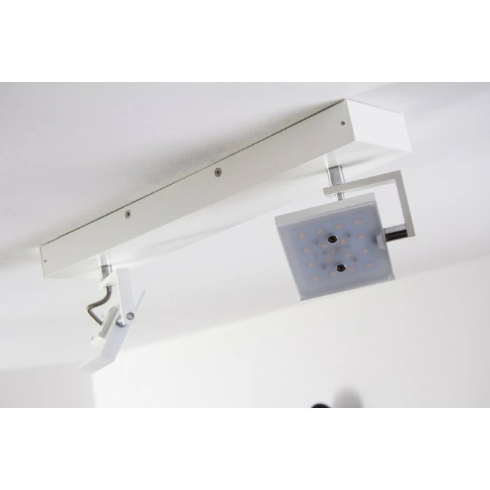 Hofstein Guyana Deckenspot LED Chrom, Weiß, 2-flammig 3 Hofstein Guyana Deckenspot LED Chrom, Weiß, 2-flammig – Bild 3