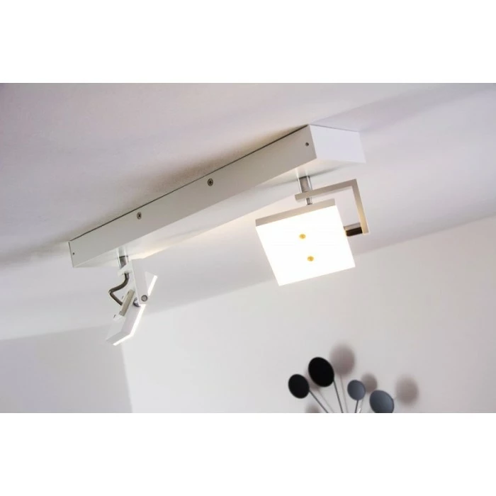 Hofstein Guyana Deckenspot LED Chrom, Weiß, 2-flammig 6 Hofstein Guyana Deckenspot LED Chrom, Weiß, 2-flammig – Bild 6