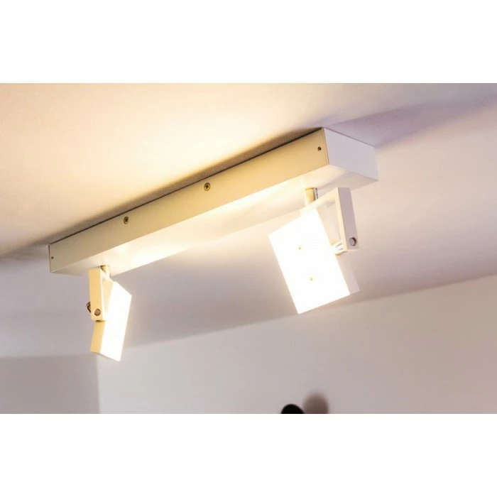 Hofstein Guyana Deckenspot LED Chrom, Weiß, 2-flammig 7 Hofstein Guyana Deckenspot LED Chrom, Weiß, 2-flammig – Bild 7