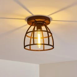 Hofstein Haervej Deckenleuchte Rostfarben, 1-flammig 21 Hofstein Haervej Deckenleuchte Rostfarben, 1-flammig -Bürolampen Verkäufe haervej deckenleuchte h3349021 3