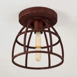 Hofstein Haervej Deckenleuchte Rostfarben, 1-flammig 23 Hofstein Haervej Deckenleuchte Rostfarben, 1-flammig -Bürolampen Verkäufe haervej deckenleuchte h3349021 5