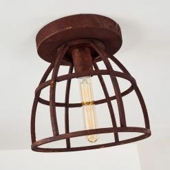 Hofstein Haervej Deckenleuchte Rostfarben, 1-flammig 24 Hofstein Haervej Deckenleuchte Rostfarben, 1-flammig -Bürolampen Verkäufe haervej deckenleuchte h3349021 6